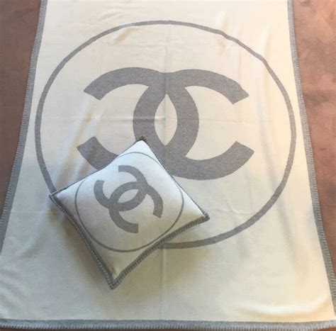 replica chanel blanket|real real chanel pillows.